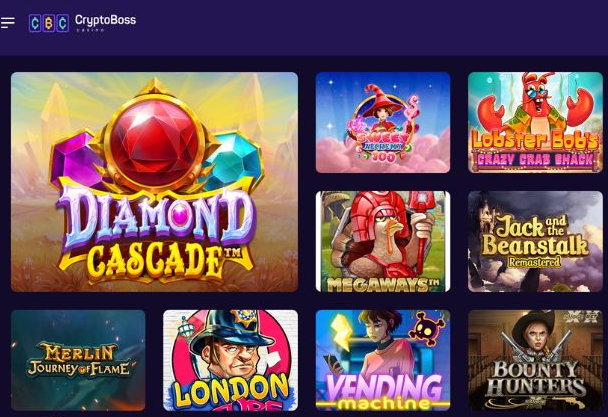 Игровые автоматы Cryptoboss казино